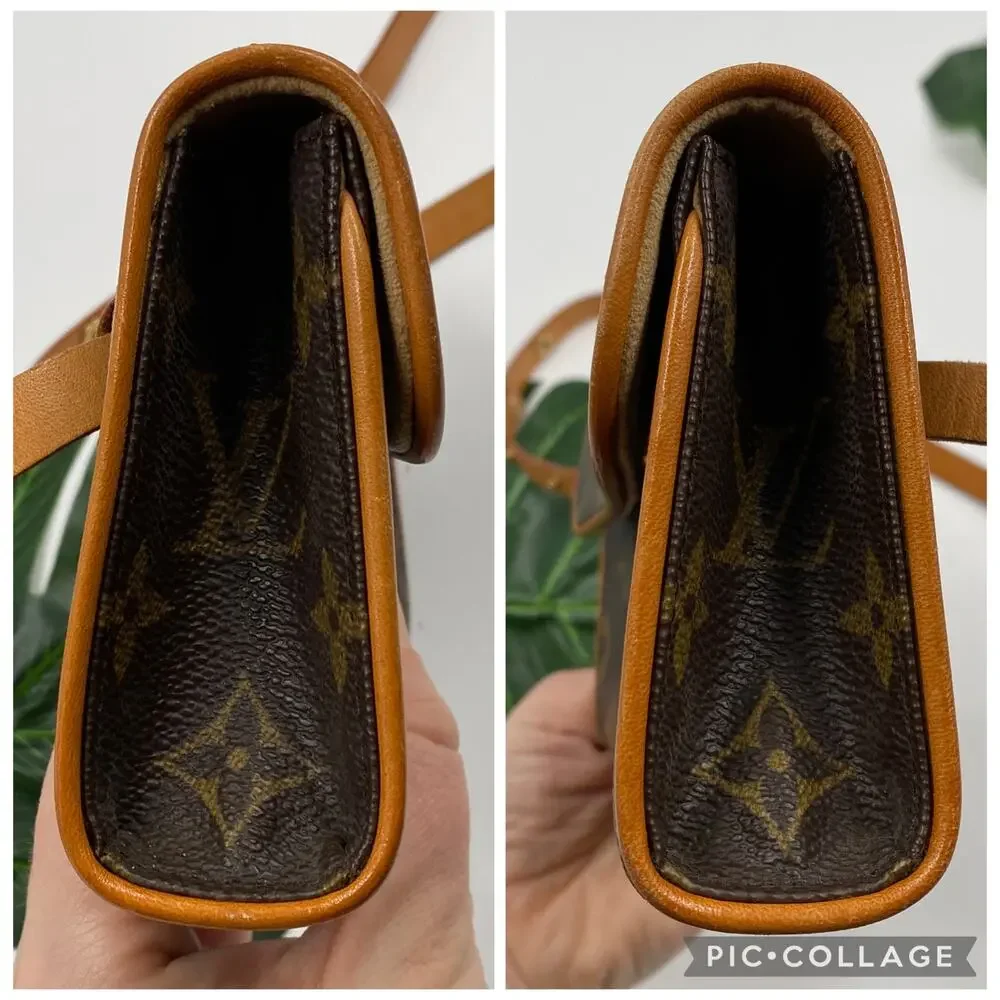 Louis Vuitton Florentine Waist Belt Bum Bag Monogram Crossbody Shoulder Clutch - Picture 12 of 16